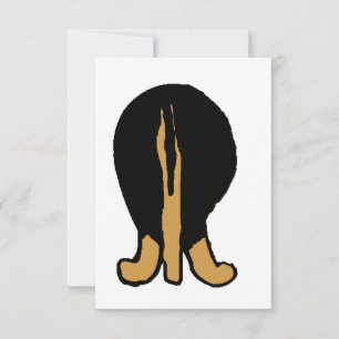 Cartão De Agradecimento GS bi color hiney