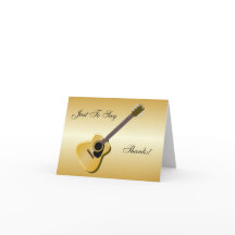 Guitarra Acústica Personalizada Obrigado