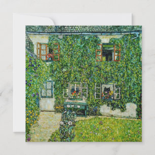 Cartão De Agradecimento Gustav Klimt - A Casa de Guardaboschi