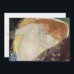 Cartão De Agradecimento Gustav Klimt - Danae<br><div class="desc">Danae - Gustav Klimt,  Oil on Canvas,  1907</div>