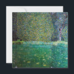 Cartão De Agradecimento Gustav Klimt - Parque Schloss Kammer am Attersee<br><div class="desc">Pond of Schloss Kammer no Attersee / The Park of Schloss Kammer am Attersee - Gustav Klimt,  Oil on Canvas,  1910</div>