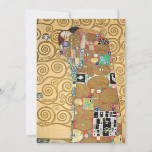 Cartão De Agradecimento Gustav Klimt - Realização, Stoclet Frieze