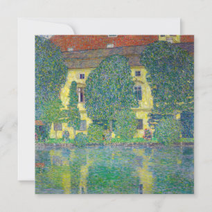 Cartão De Agradecimento Gustav Klimt - Schloss Kammer am Attersee III