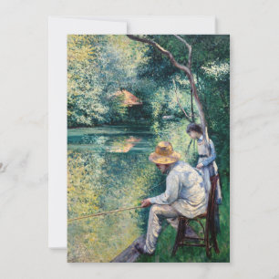 Cartão De Agradecimento Gustave Caillebotte - Angling