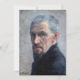 Cartão De Agradecimento Gustave Caillebotte - Auto-retrato