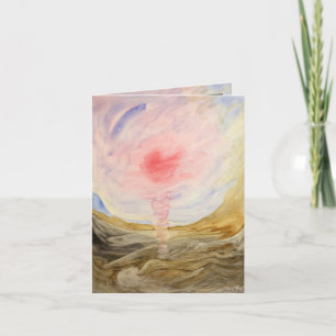 Cartão De Agradecimento Gusten no submundo por Hilma af Klint