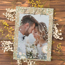 Gypsophila Watercolor Floral Rustic & Boho Wedding