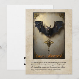 Cartão De Agradecimento Halloween Greeting Card