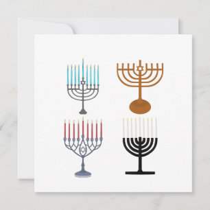 Cartão De Agradecimento Hanukkah Judaísmo Judeu Religião