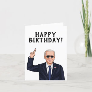 CARTÃO DE AGRADECIMENTO HAPPY BIRTHDAY FROM JOE BIDEN