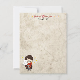 Cartão De Agradecimento HARRY POTTER™ Character Magical Arch Birthday