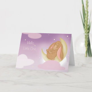 Cartão De Agradecimento Hello Little One - Baby Birth Greeting Card