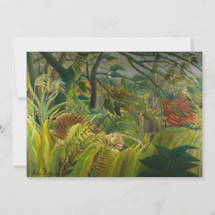 Cartão De Agradecimento Henri Rousseau - Surpreso!