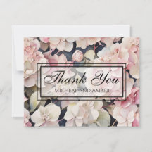 Hídrangas florais de cor rosa Elegante