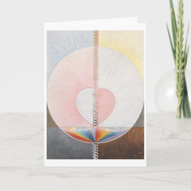 Cartão De Agradecimento Hilma af Klint card (Frente)