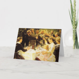 Cartão De Agradecimento Hip Hip Hurrah! Obrigado