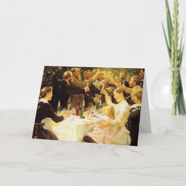 Cartão De Agradecimento Hip Hip Hurrah! Obrigado! (Frente)