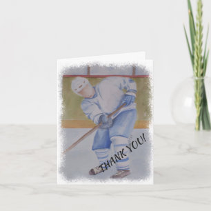 CARTÃO DE AGRADECIMENTO HOCKEY OBRIGADO