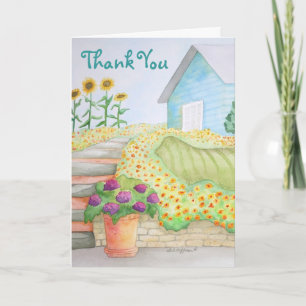 Cartão De Agradecimento Home Sweet Home Card