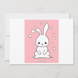 Cartão De Agradecimento Honney Bunny
