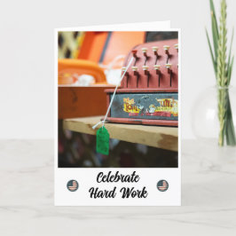 Cartão De Agradecimento Honrando Todas As Mãos Que Se Construem