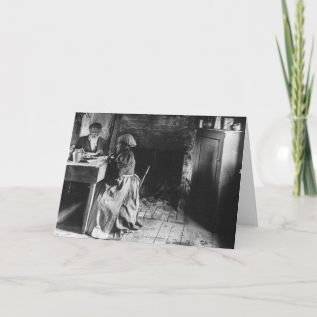 Cartão De Agradecimento Honre suas pessoas idosas "obrigado você " (Frente)