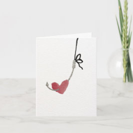 Cartão De Agradecimento Hooked on You Valentine's Day Card