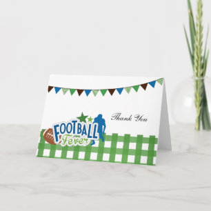 Cartão De Agradecimento Hora do futebol