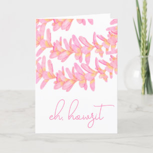 Cartão De Agradecimento Howzit