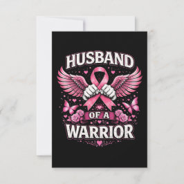 Cartão De Agradecimento Husband of a Warrior