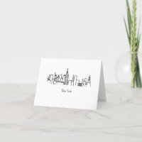 Ilustração NYC Skyline New York