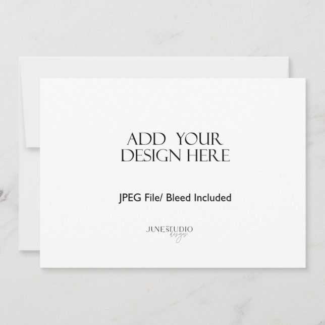 Cartão De Agradecimento Impressão de placa horizontal 5 x 7" (Frente)