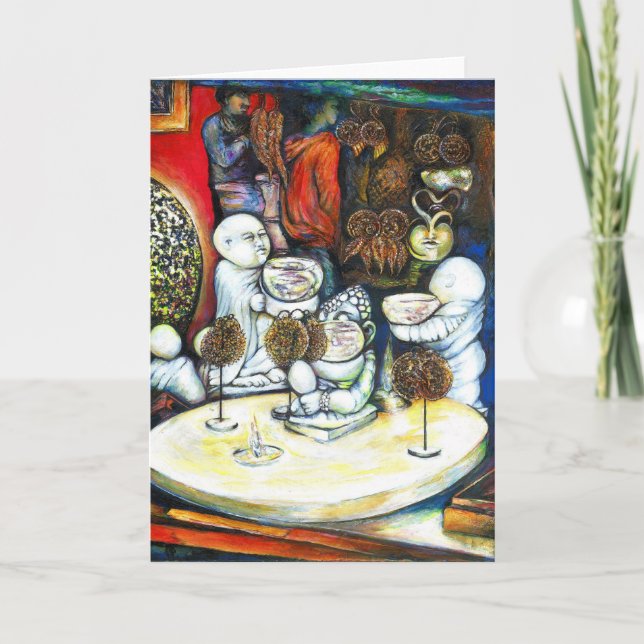 Cartão De Agradecimento Inabalável pelo desafio (Frente)