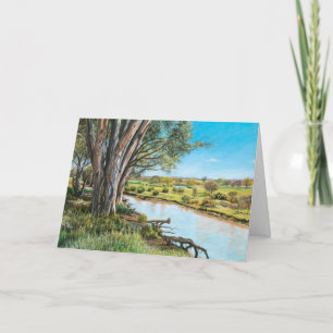 Cartão De Agradecimento "Inquérito a uma planície iluminada por Sol" -