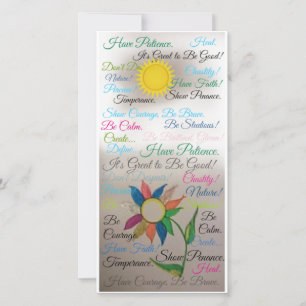 Cartão De Agradecimento Inspirado