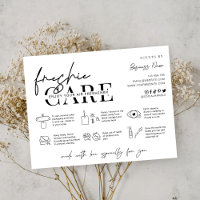 Instruções de tratamento de emergência de sublimaç