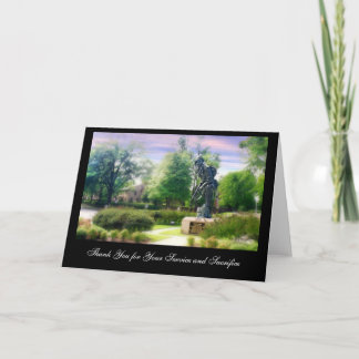 Cartão De Agradecimento Iron Mike Obrigado por você...