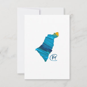 Cartão De Agradecimento Israel Studio Art