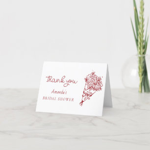 Cartão De Agradecimento Isso é mais Chá de panela, obrigado