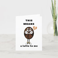 Isto Significa Uma Latte Para Mim