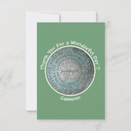 Cartão De Agradecimento Itens de Grupo de Referência do Santo Regis Mounta