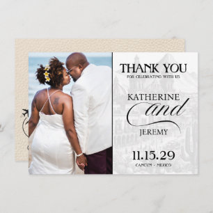 Cartão De Agradecimento Ivory Mexico Passport