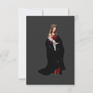 Cartão De Agradecimento Jan van Eyck - A Virgem na Igreja Arte Fina