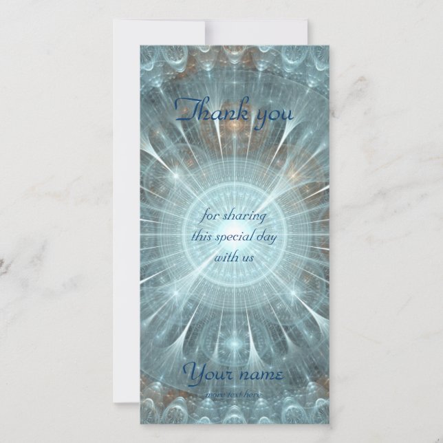 Cartão De Agradecimento Janela Catedral de Natal (Frente)