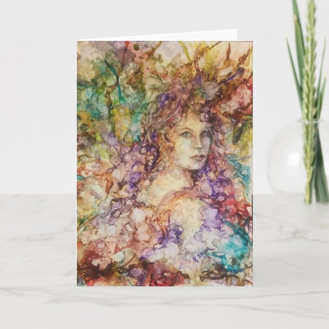 Cartão De Agradecimento Jardim Inglês (Frente)