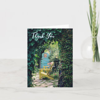 Cartão De Agradecimento Jardim Secreto Obrigado Notecards