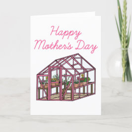 Cartão De Agradecimento Jardineiro do Dia de as mães de jardinagem