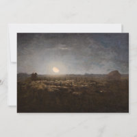 Jean-Francois Millet - Orelha, Lua 1872