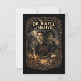 Cartão De Agradecimento Jekyll and Hyde