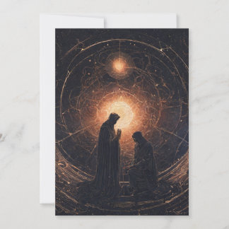 Cartão De Agradecimento John Dee Occult Crystal Sphere